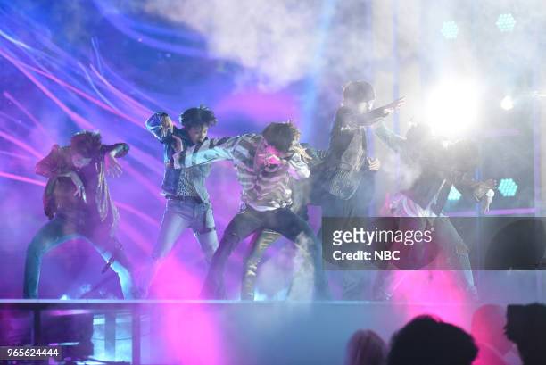 Presentation -- 2018 BBMA's at the MGM Grand, Las Vegas, Nevada -- Pictured: BTS --