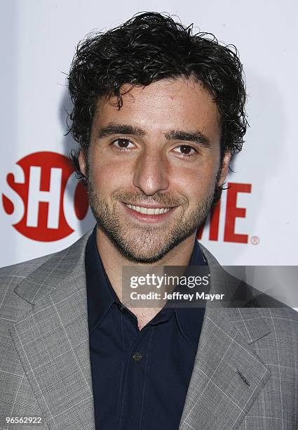 David Krumholtz arrives at the CBS, CW & Showtime Press Tour Stars Party at Boulevard 3 on July 18, 2008 in Hollywood, California.