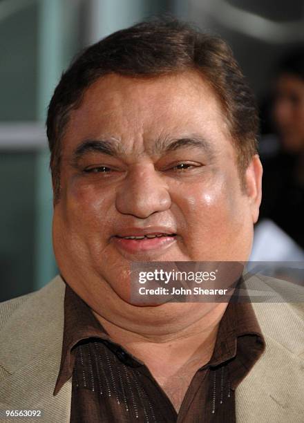 Actor Harish Patel arrives at the "Run Fatboy Run" premiere at ArcLight Cinemas on March 24, 2008 in Hollywood, California.