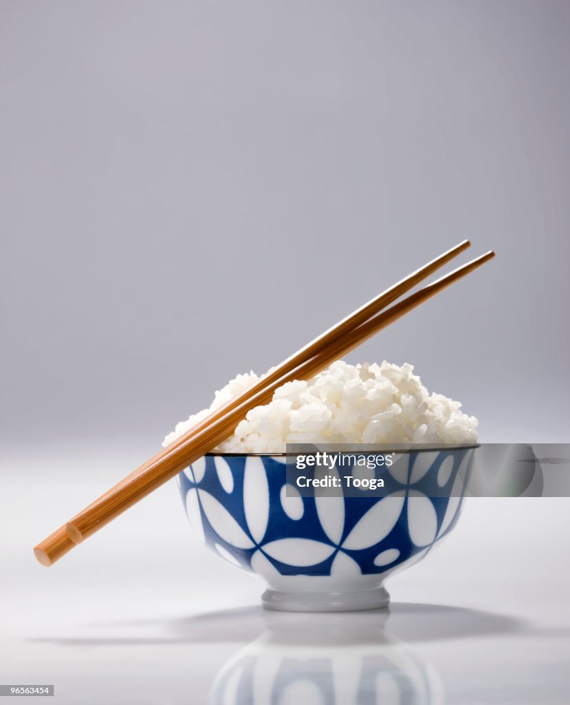 Bowl of Japanese rice