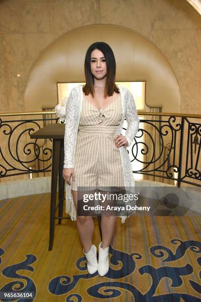 Jillian Rose Reed attends Step Up's 14th Annual Inspiration Awards at the Beverly Wilshire Four Seasons Hotel on June 1, 2018 in Beverly Hills,...