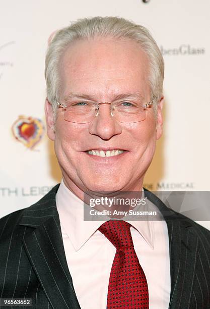 Personality Tim Gunn attends the 7th annual Woman's Day Red Dress Awards at Frederick P. Rose Hall, Jazz at Lincoln Center on February 10, 2010 in...