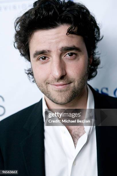 David Krumholtz arrives at the "NUMB3RS" 100th Episode Bash at the Sunset Tower Hotel on April 21, 2009 in West Hollywood, California.