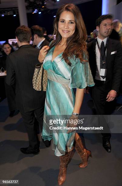 Karen Webb attends the Touareg World Premiere at the Postpalast on February 10, 2010 in Munich, Germany.