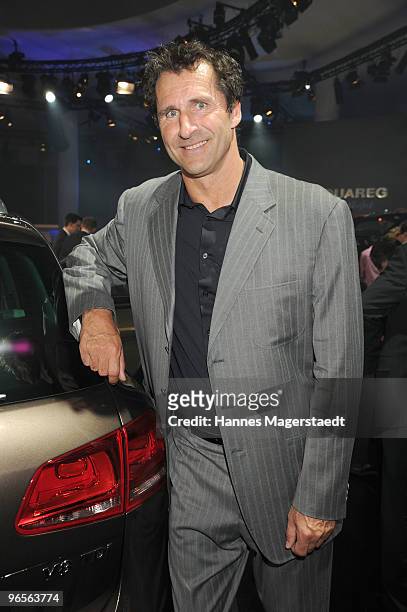 Lars Riedel attends the Touareg World Premiere at the Postpalast on February 10, 2010 in Munich, Germany.