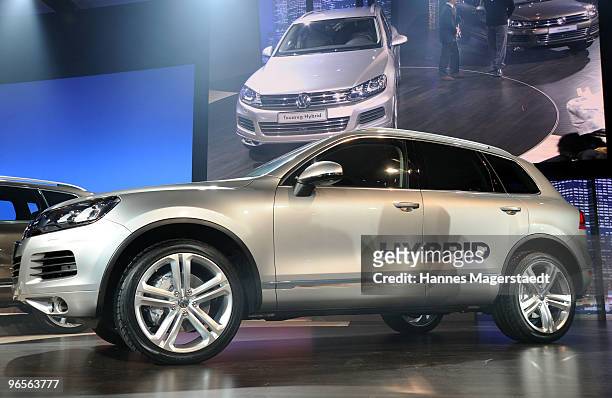 The Touareg World Premiere at the Postpalast on February 10, 2010 in Munich, Germany.