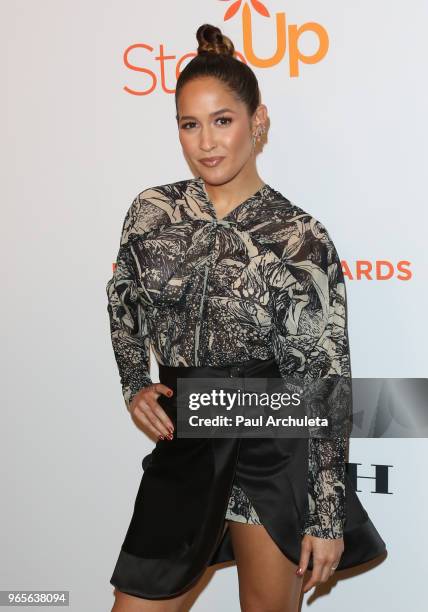 Actress Jaina Lee Ortiz attends Step Up's 14th Annual Inspiration Awards at the Beverly Wilshire Four Seasons Hotel on June 1, 2018 in Beverly Hills,...