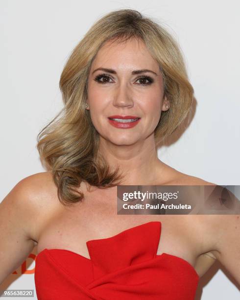 Actress Ashley Jones attends Step Up's 14th Annual Inspiration Awards at the Beverly Wilshire Four Seasons Hotel on June 1, 2018 in Beverly Hills,...