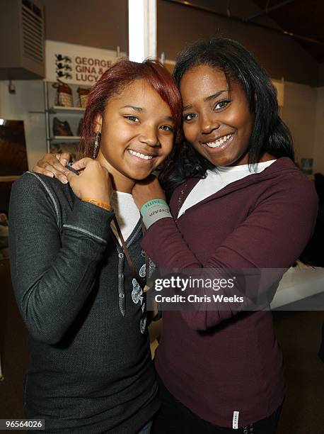 Actress Shar Jackson and daughter Cassie Jackson attend Village at the Yard during the 2010 Sundance Film Festival on January 24, 2010 in Park City,...