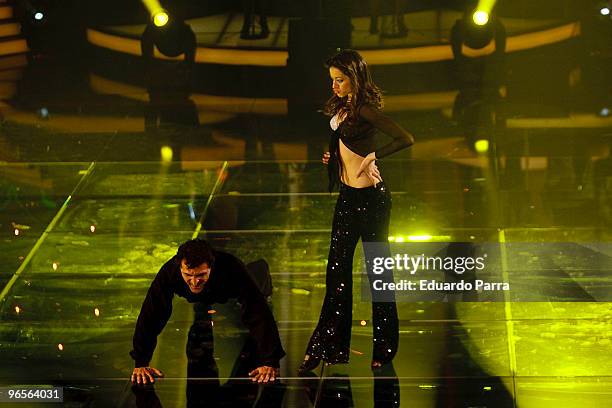 Miguel Angel Nadal attends Mira quien baila TV show at Picasso Studios on February 10, 2010 in Madrid, Spain.