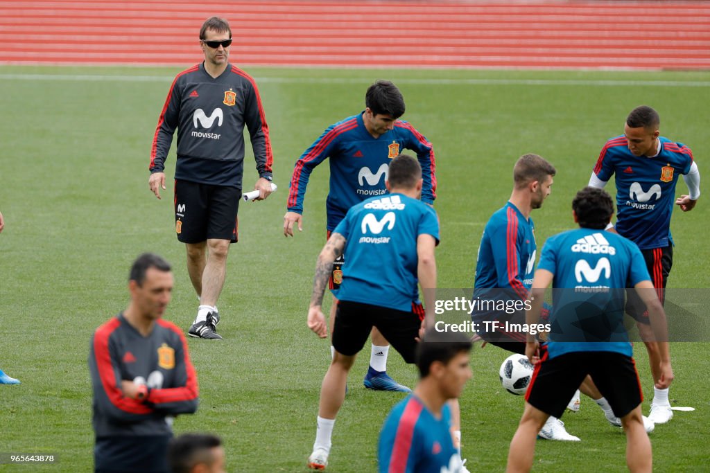 Spain Training Session