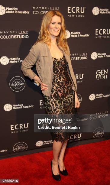 Alex McCord attends Gen Art's The New Garde fashion presentation at Drive-In Studio on February 10, 2010 in New York City.