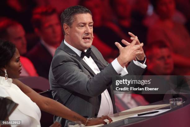 Joachim Llambi during the semi finals of the 11th season of the television competition 'Let's Dance' on June 1, 2018 in Cologne, Germany.