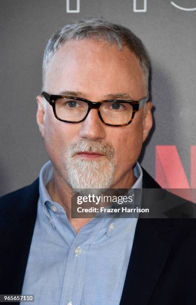 Exec Producer/Director David Fincher attends Netflix's "Mindhunter" FYC Event at Netflix FYSEE At Raleigh Studios on June 1, 2018 in Los Angeles,...