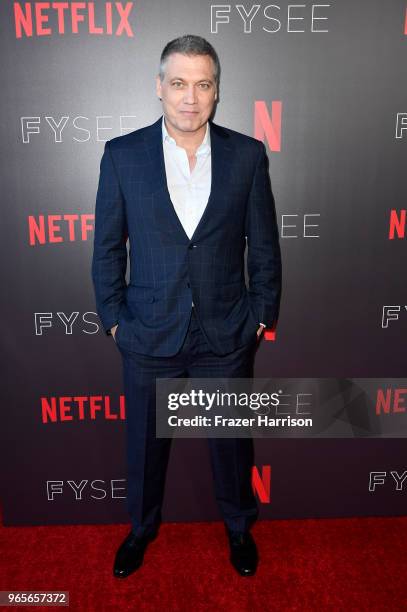 Holt McCallany attends Netflix's "Mindhunter" FYC Event at Netflix FYSEE At Raleigh Studios on June 1, 2018 in Los Angeles, California.