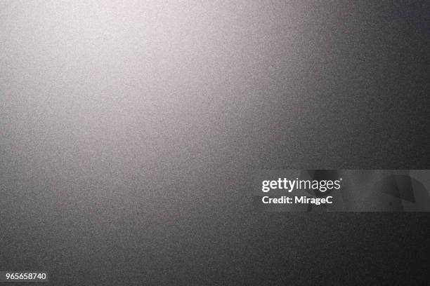 corner lit matte metallic texture - metal surface stock-fotos und bilder