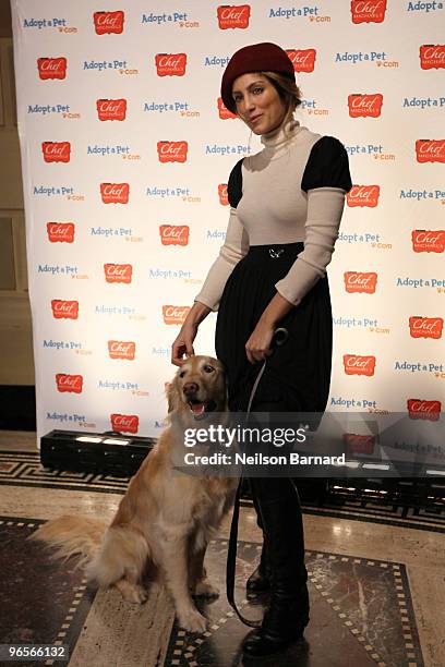 Actress Jennifer Esposito attends the ''Be My Valentine'' Doggie Dinner Party at Gotham Hall on February 10, 2010 in New York City.