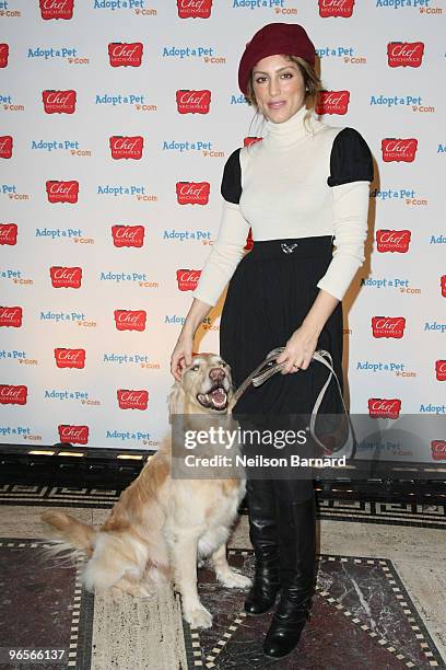 Actress Jennifer Esposito attends the ''Be My Valentine'' Doggie Dinner Party at Gotham Hall on February 10, 2010 in New York City.