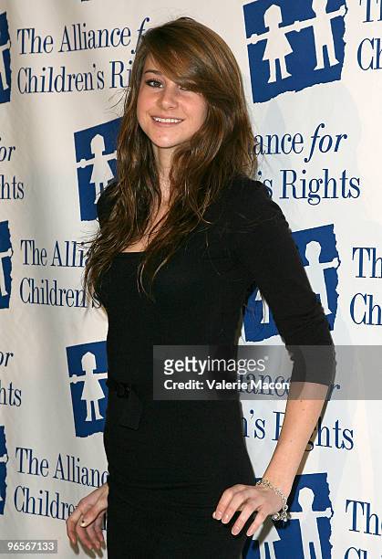 Actress Shailene Woodley arrives at the Alliance for Children's Rights Annual Dinner Gala on February 10, 2010 in Beverly Hills, California.