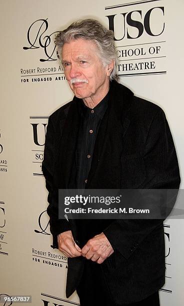 Actor Tom Skerritt attends the University of Southern California School of Theatre Inaugural gala fundraiser honoring actor Robert Redford with the...