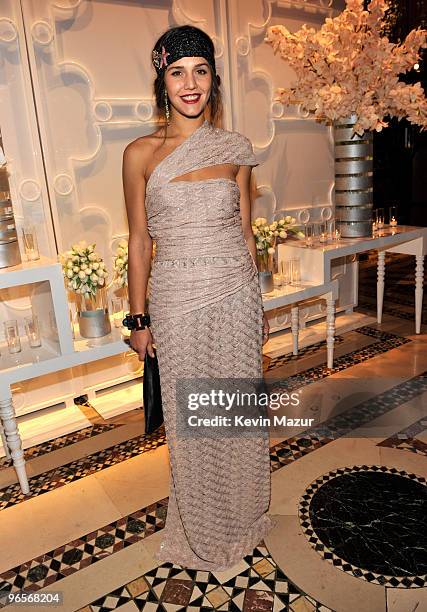 Margherita Missoni attends amfAR New York Gala Co-Sponsored by M.A.C Cosmetics at Cipriani 42nd Street on February 10, 2010 in New York City.