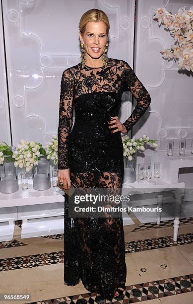 Stylist Mary Alice Stephenson attends the amfAR New York Gala To Kick Off Fall 2010 Fashion Week at Cipriani 42nd Street on February 10, 2010 in New...