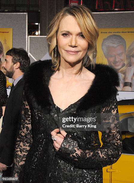 Actress Peggy Lipton arrives to the Los Angeles premiere of "When In Rome" held at the El Capitan Theatre on January 27, 2010 in Hollywood,...