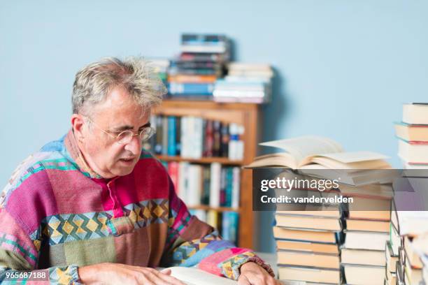 academic doing research - vandervelden stock pictures, royalty-free photos & images