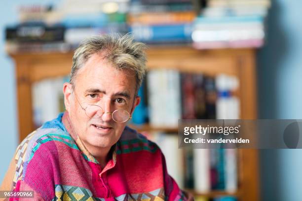 portrait of an academic - vandervelden stock pictures, royalty-free photos & images