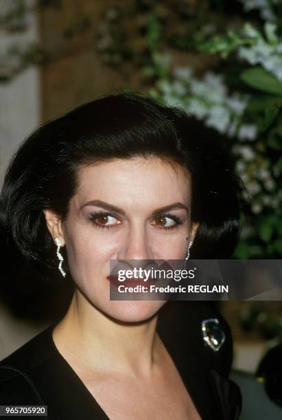 Paloma Picasso Presents Her Perfume, Paris, April 22, 1985.