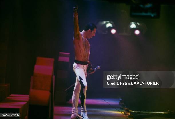 Queen Concert at Paris Bercy, September 18, 1984.