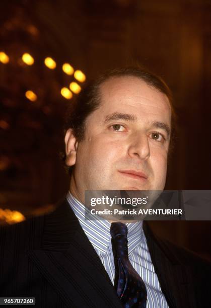 Authot Paul Loup Sulitzer, Paris, February 20, 1987.