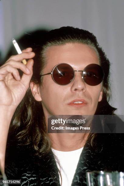 Andy Taylor of Duran Duran circa 1985 in New York City.