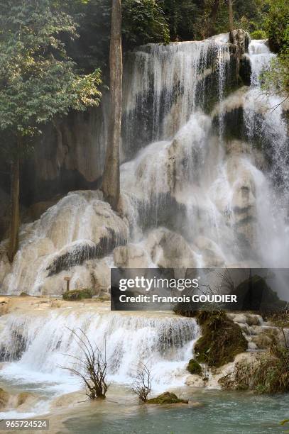 Chute d'eau de Kuang si Waterfall, 24 octobre 2015, Laos.
