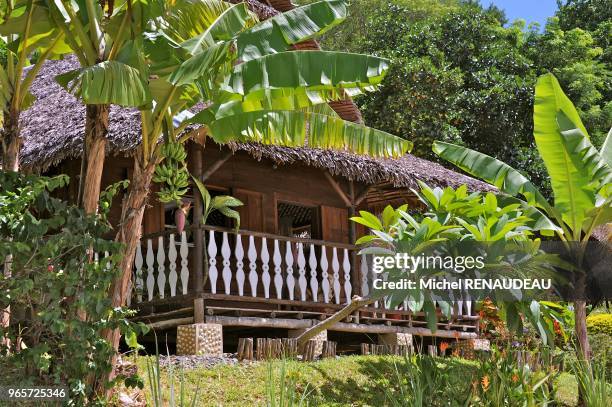 Madagascar, Nosy Be area, Island of Nosy Komba, Kumba Tsara Lodge.