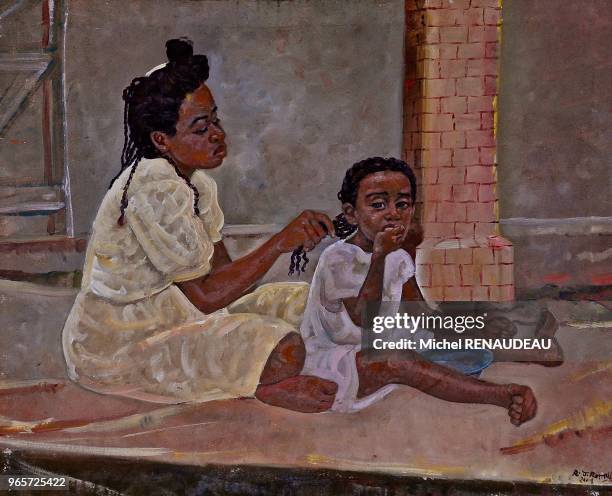 Madagascar, Nosy Be area, Island of Nosy Komba, Madagascar portrait.