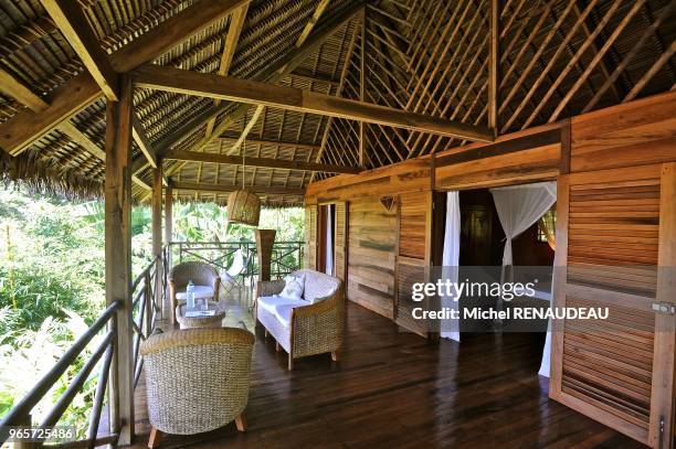 Madagascar, Nosy Be area, Island of Nosy Komba, Kumba Tsara Lodge.