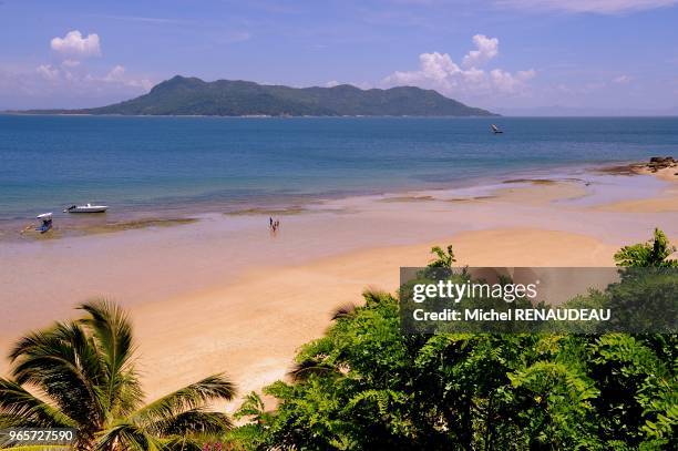 Madagascar, Nosy Be area, Island of Nosy Komba, Kumba Tsara Lodge.