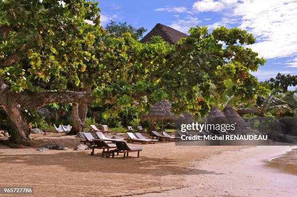 Madagascar, Nosy Be area, Island of Nosy Komba, Kumba Tsara Lodge.