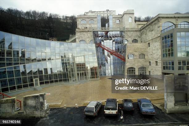 The Centre National De La Bande Dessinee Et De L Image Created By Architect Roland Castro For Angouleme International Comics Festival In Former...