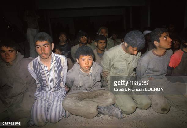 February 28: Iranian Prisoners At Ramadi Camp During The Iran Iraq War, February 28, 1984.