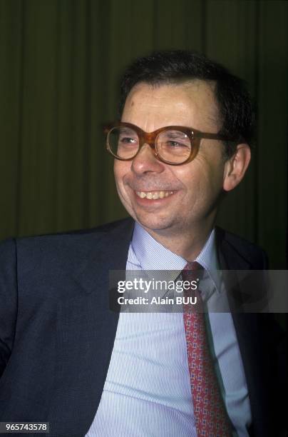 Renault CEO Louis Schweitzer, Paris, January 21, 1993.