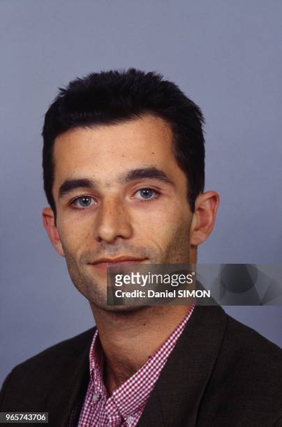 Member Of Executive Committee Of French Socialist Party Benoit Hamon, Paris, September 15, 1993.