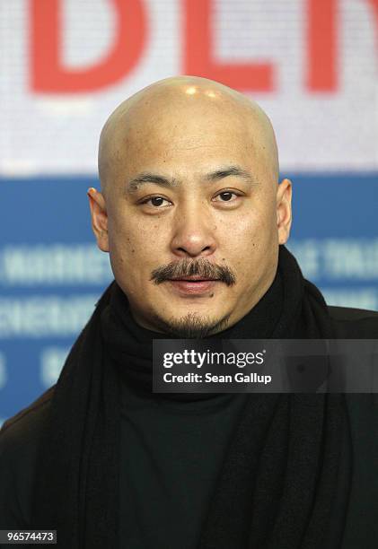 Director Wang Quan�an attends the 'Tuan Yuan' Press Conference during day one of the 60th Berlin Film Festival at the Grand Hyatt Hotel on February...