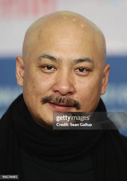 Director Wang Quan�an attends the 'Tuan Yuan' Press Conference during day one of the 60th Berlin Film Festival at the Grand Hyatt Hotel on February...