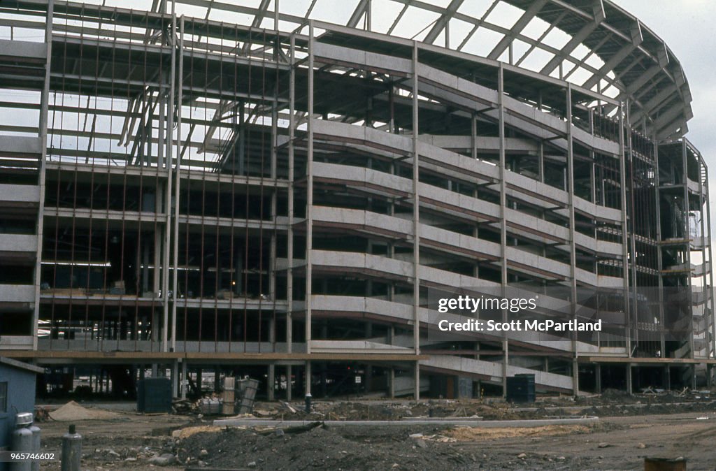 Shea Stadium Construction, Queens New York 1963