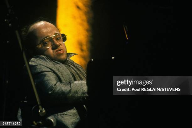 Pianist Michel Petrucciani In Concert, July 17, 1990.