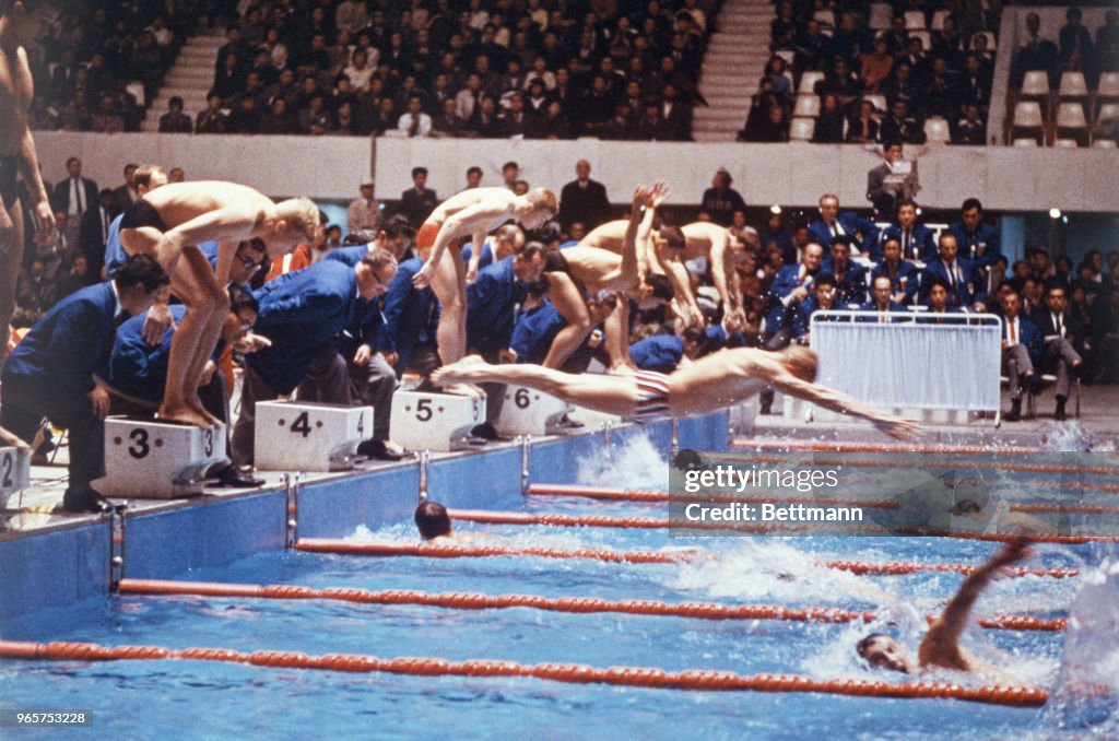 Tokyo Olympics Men's Swimming Event