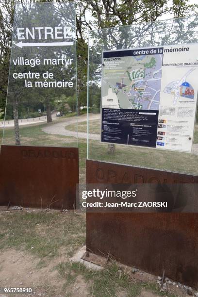 Village martyr le 14 aout 2006 a Oradour sur Glane, France. La population d'Oradour-Sur-Glane ra ete massacre par la division SS Das Reich le 10 juin...