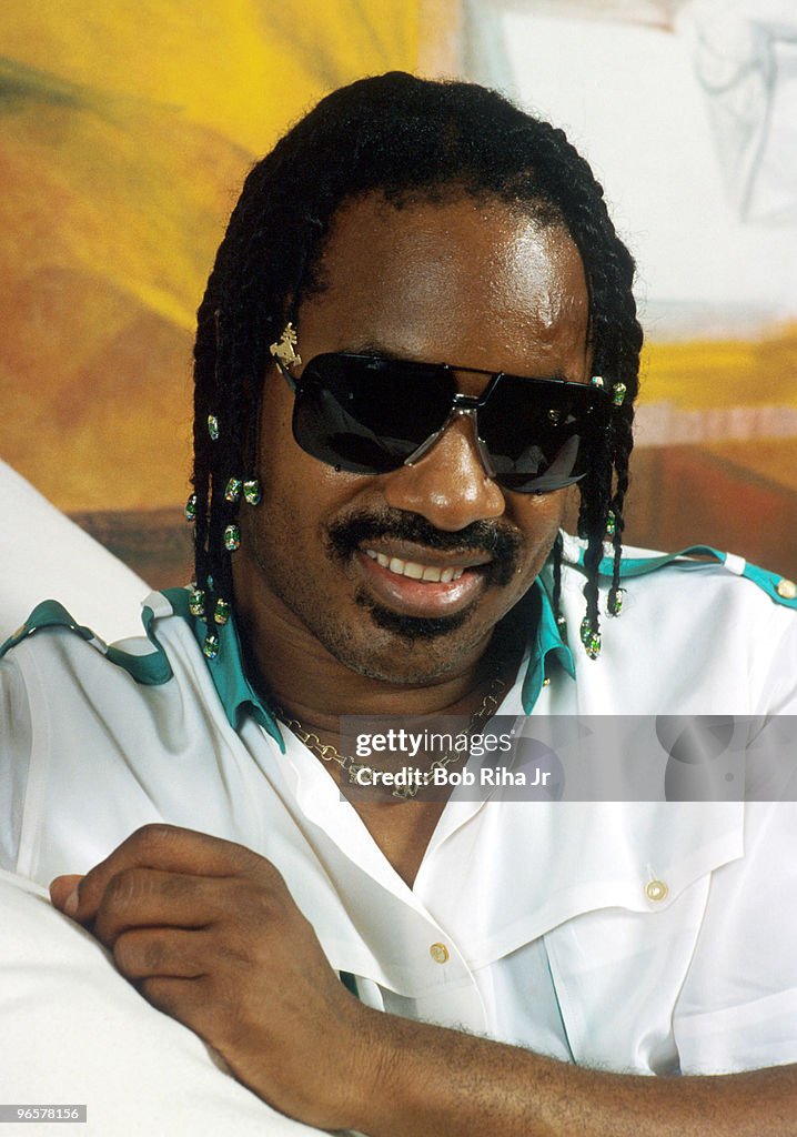 Stevie Wonder 1984 Photo Session